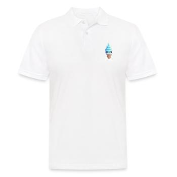 Crème glacée sucrée - Polo Homme - blanc - Devant - Kai (181cm)
