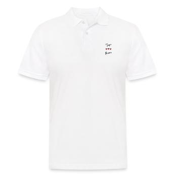 FÊTE DES MÈRES. BONNE FÊTE MAMAN. MAMAN. FÊTE - Polo Homme - blanc - Devant - Kai (181cm)