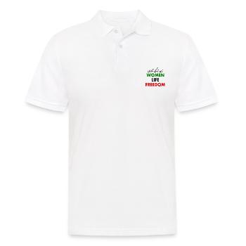 Women life freedom - Polo Homme - blanc - Devant - Kai (181cm)