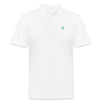 Infirmière - Infirmière - Battement de coeur - Polo Homme - blanc - Devant - Kai (181cm)