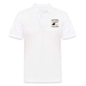 Kettensäge Holzfäller Waldarbeiter Wald Forstwirt - Männer Poloshirt - Weiß - Vorne - Kai (181cm)