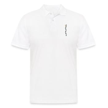 climbing ladder climbing ladder cycling mountain s - Men's Polo Shirt - white - Front - Kai (181cm)