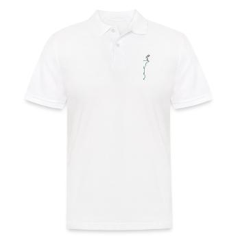 Cliff - 2 Color Vector - Men's Polo Shirt - white - Front - Kai (181cm)