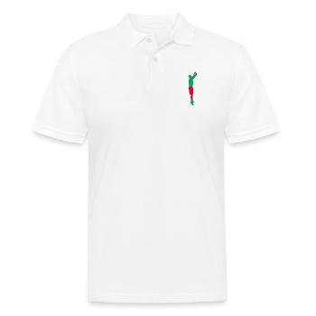 Alcool - Polo Homme - blanc - Devant - Kai (181cm)
