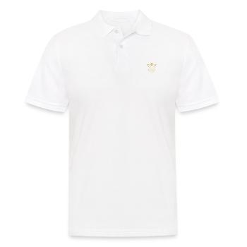Rune Symbole Cadeau Ornement Ethnique Art - Polo Homme - blanc - Devant - Kai (181cm)