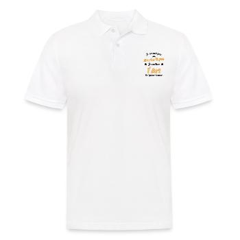 Pas Bordélique l'art De Laisser Traîner Humour - Polo Homme - blanc - Devant - Kai (181cm)