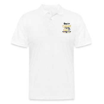 Quoi L'alcool C'est Pas Cool Humour Alcool - Polo Homme - blanc - Devant - Kai (181cm)
