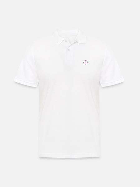Fahrrad - Männer Poloshirt - Weiß