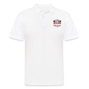 Humour Ce Mec Est Un Super Vétérinaire - Polo Homme - blanc - Devant - Kai (181cm)
