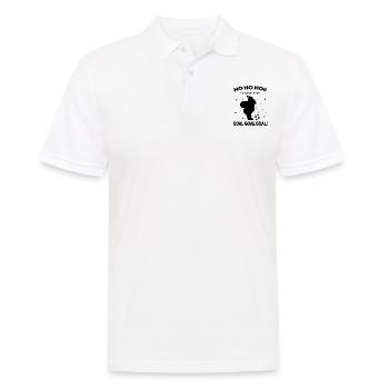 Ho Ho Ho Goal Goal Goal - Polo Homme - blanc - Devant - Kai (181cm)