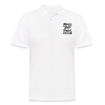 Millésime 2003 Original Cadeau D'anniversaire - Polo Homme - blanc - Devant - Kai (181cm)