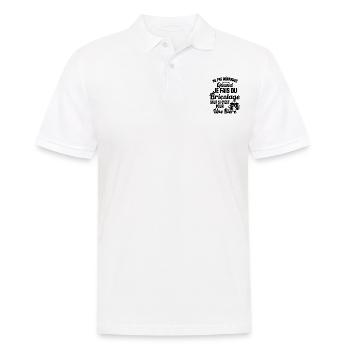 Ne pas déranger quand je fais du bricolage Humour - Polo Homme - blanc - Devant - Kai (181cm)