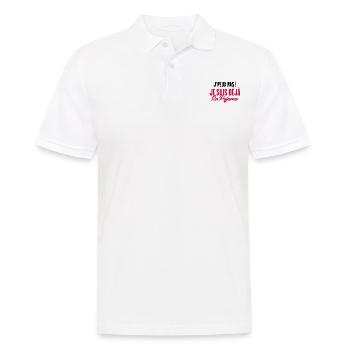 J'peux pas Je suis déjà en Pyjama - Polo Homme - blanc - Devant - Kai (181cm)