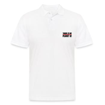 There is no planet B - Polo Homme - blanc - Devant - Kai (181cm)