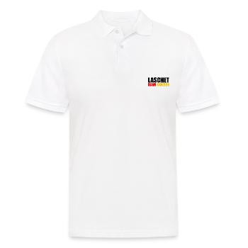 Laschet kann kanzler - Männer Poloshirt - Weiß - Vorne - Kai (181cm)