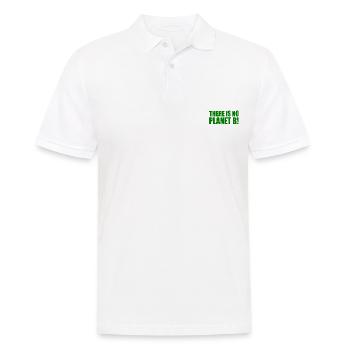 There is no planet B - Polo Homme - blanc - Devant - Kai (181cm)