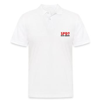 Spd - Männer Poloshirt - Weiß - Vorne - Kai (181cm)