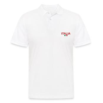 Italia - Men's Polo Shirt - white - Front - Kai (181cm)