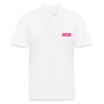Liverpool - Men's Polo Shirt - white - Front - Kai (181cm)