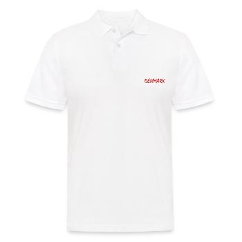 Denmark - Men's Polo Shirt - white - Front - Kai (181cm)