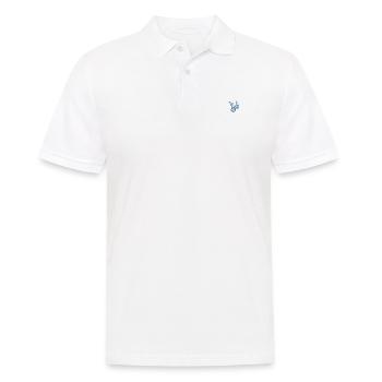 Ballsport - Männer Poloshirt - Weiß - Vorne - Kai (181cm)