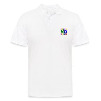 There is no planet b - Polo Homme - blanc - Devant - Kai (181cm)