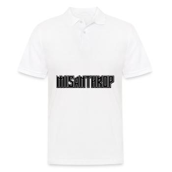 misanthrope - Men's Polo Shirt - white - Front - Kai (181cm)