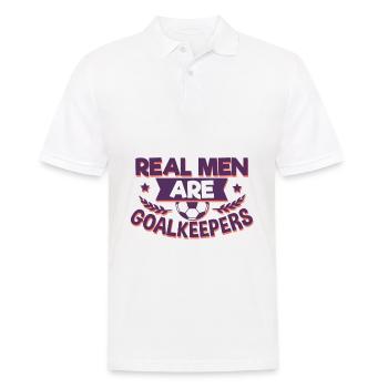 Football gardien - Polo Homme - blanc - Devant - Kai (181cm)
