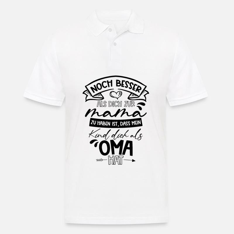 Muttertag Beste Mama Muttertagsgeschenk - Männer Poloshirt - Weiß