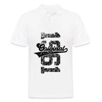 65TH BIRTHDAY ORIGINAL 1961 - Men's Polo Shirt - white - Front - Kai (181cm)