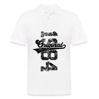 42ND BIRTHDAY ORIGINAL 1984 - Men's Polo Shirt - white - Front - Kai (181cm)