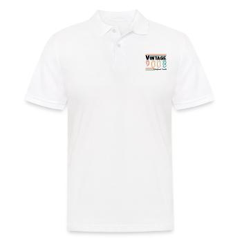Vintage 2008 Original Parts Cadeau Anniversaire - Polo Homme - blanc - Devant - Kai (181cm)