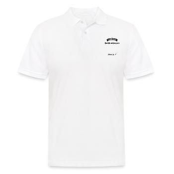Cadeau drôle 60e Anniversaire Livre D'or - Polo Homme - blanc - Devant - Kai (181cm)