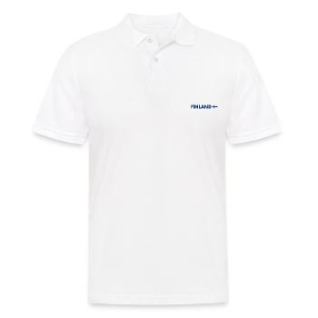 Finnland - Männer Poloshirt - Weiß - Vorne - Kai (181cm)