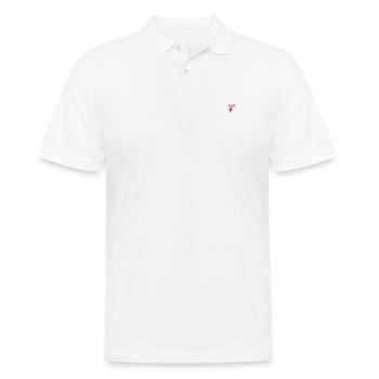 Mon projet de retraite - La course à pieds - Polo Homme - blanc - Devant - Kai (181cm)