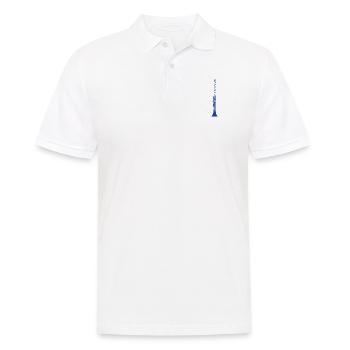 Klarinette - Männer Poloshirt - Weiß - Vorne - Kai (181cm)