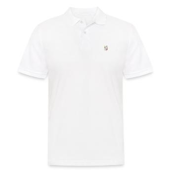 Vögel - Männer Poloshirt - Weiß - Vorne - Kai (181cm)