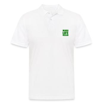 Women life freedom - Polo Homme - blanc - Devant - Kai (181cm)