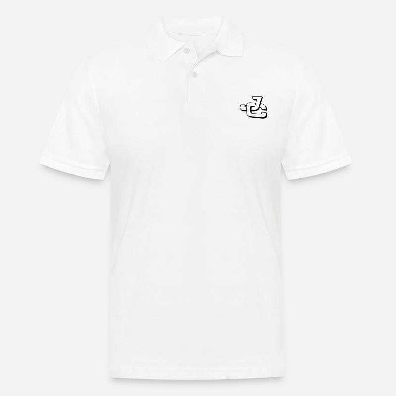 JC - Männer Poloshirt - Weiß