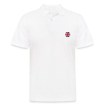 Union Jack - Men's Polo Shirt - white - Front - Kai (181cm)