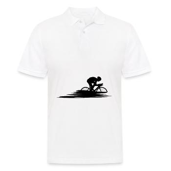 Cyclisme Vélo de route Vélo Gravel Contre-la-montre Vélo - Polo Homme - blanc - Devant - Kai (181cm)