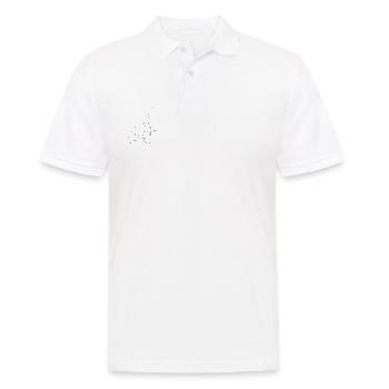 Polygone de lapin de Pâques - Polo Homme - blanc - Devant - Kai (181cm)
