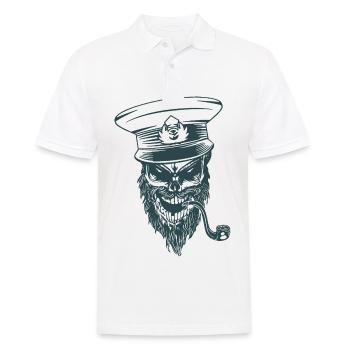 Capitaine - Polo Homme - blanc - Devant - Kai (181cm)