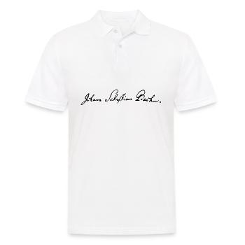 Johann Sebastian Bach Signature - Polo Homme - blanc - Devant - Kai (181cm)
