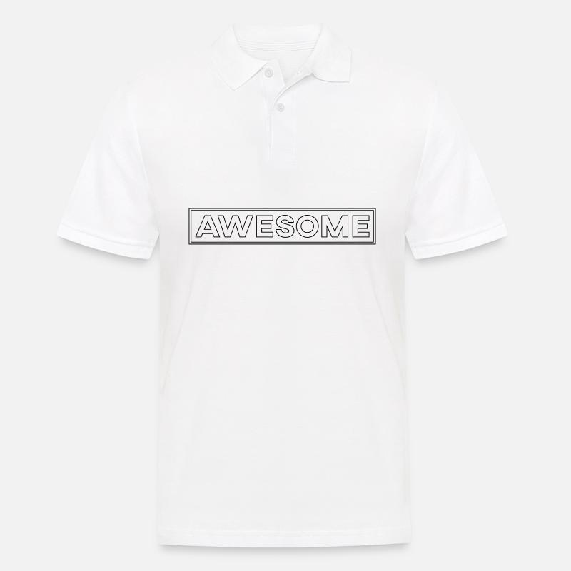 Génial - génial et simple - Polo Homme - blanc
