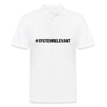 Corona - Männer Poloshirt - Weiß - Vorne - Kai (181cm)