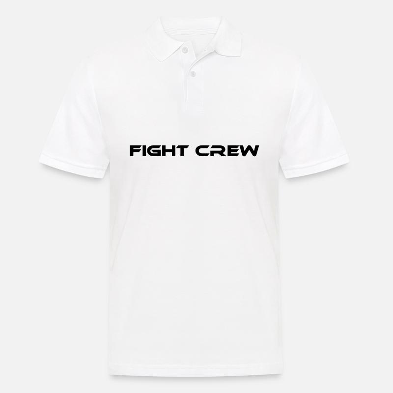 Fight Crew - Männer Poloshirt - Weiß