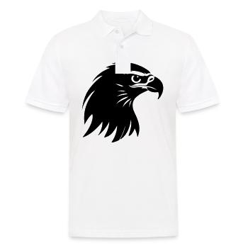 Adler - Männer Poloshirt - Weiß - Vorne - Kai (181cm)