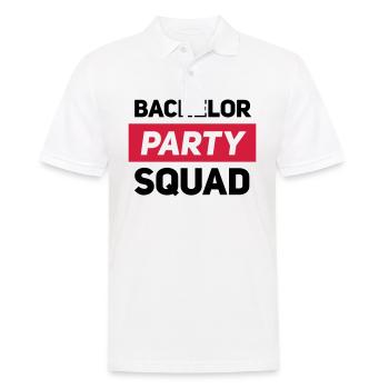 Bachelor party - Men's Polo Shirt - white - Front - Kai (181cm)