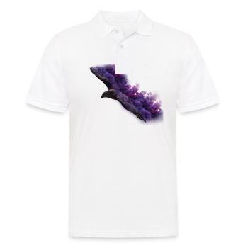 Eagle avec de la fumée - Polo Homme - blanc - Devant - Kai (181cm)